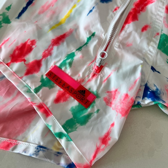 Adidas Stella McCartney Sport Tie Dye Windbreaker NWT - Picture 12 of 14